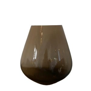 Theelichthouder/vaas pear coffee (groot)