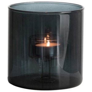 Theelichthouder glas 10x10